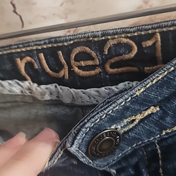 Rue 21 bootcut jeans sz 13/14 - Picture 6 of 7